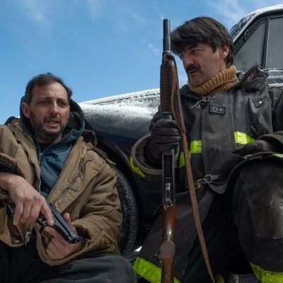 Ariel Staltari y César Troncoso en la temporada 1 y el capítulo 05 de 'El Eternauta'