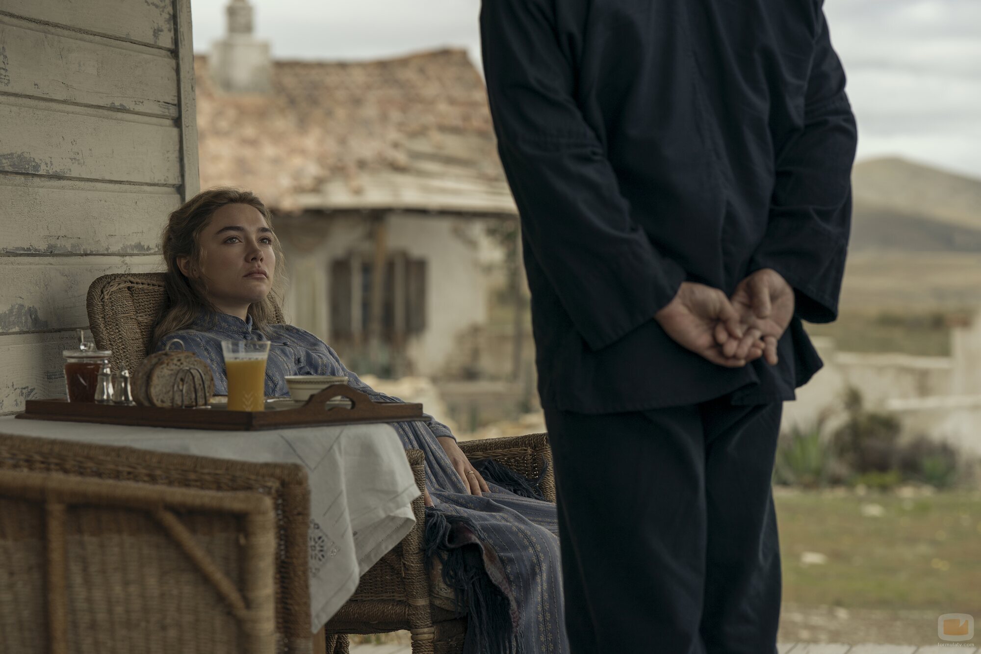 Still de Florence Pugh en la temporada 1 y el capítulo 03 de 'Al este del Edén'