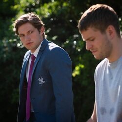 Damian Hardung y Ben Felipe en la temporada 2 y el capítulo 03 de 'Maxton Hall: Un mundo entre nosotros'