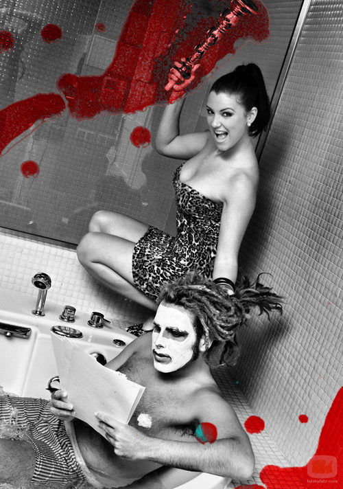 Mª Jesús Ruiz, en la bañera