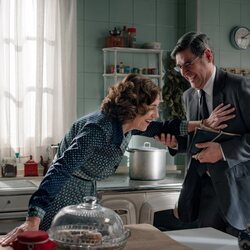 Alberto Lozano y Pepa Aniorte en 3x185 titulado 'Lunes 5 de octubre de 2026' de 'Sueños de libertad'