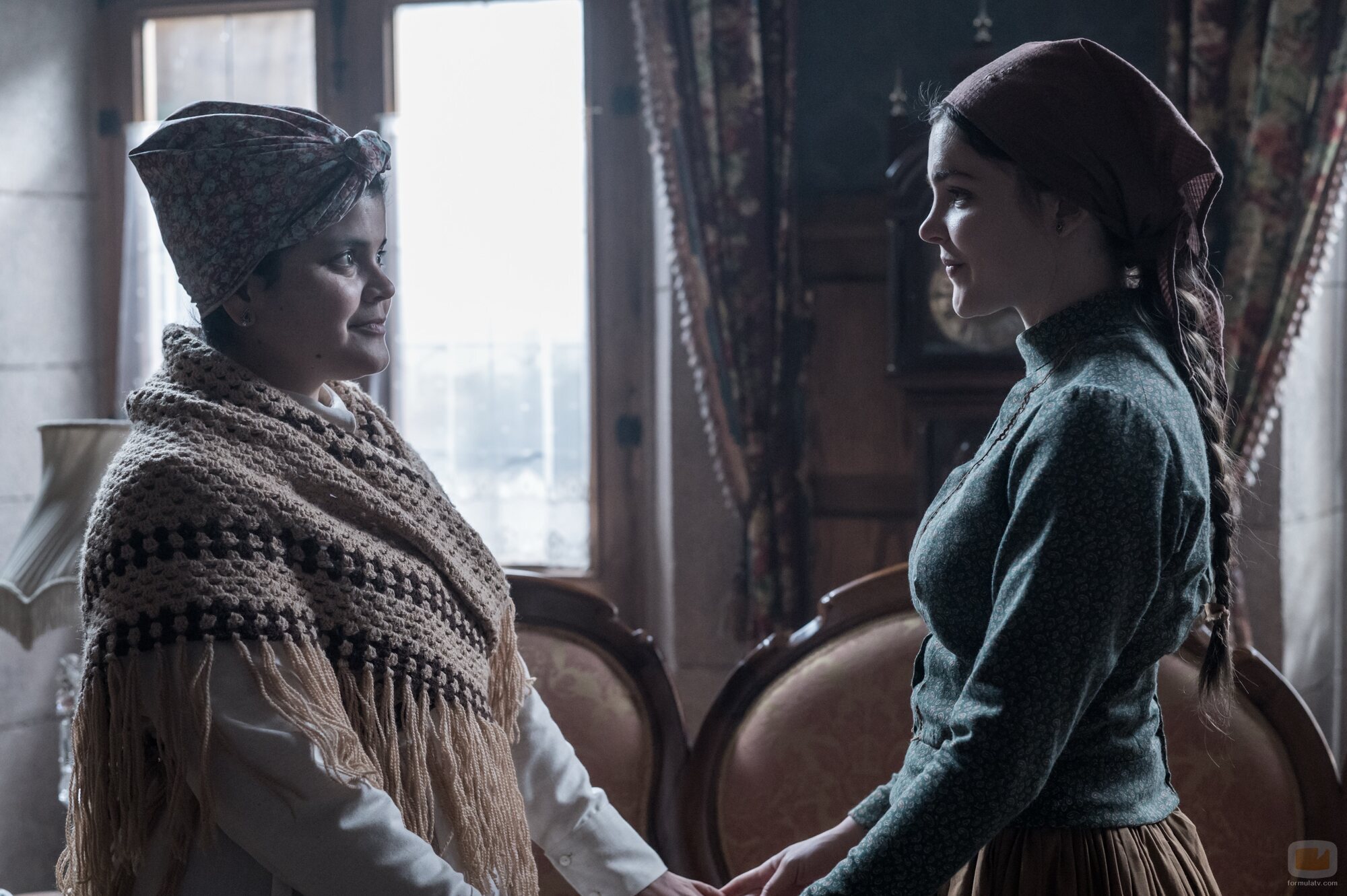 Jessica Serna y Judith Fernández en 'El sueño de Clara' de 'Las hijas de la criada'