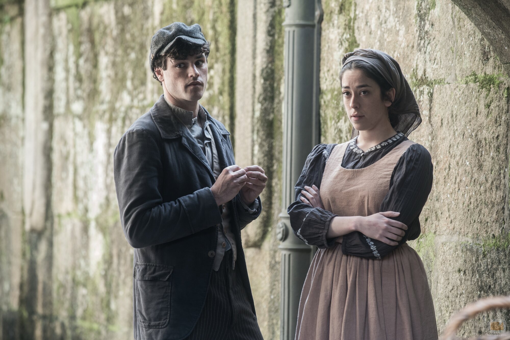 Tomy Aguilera y Alicia Armenteros en 'El sueño de Clara' de 'Las hijas de la criada'