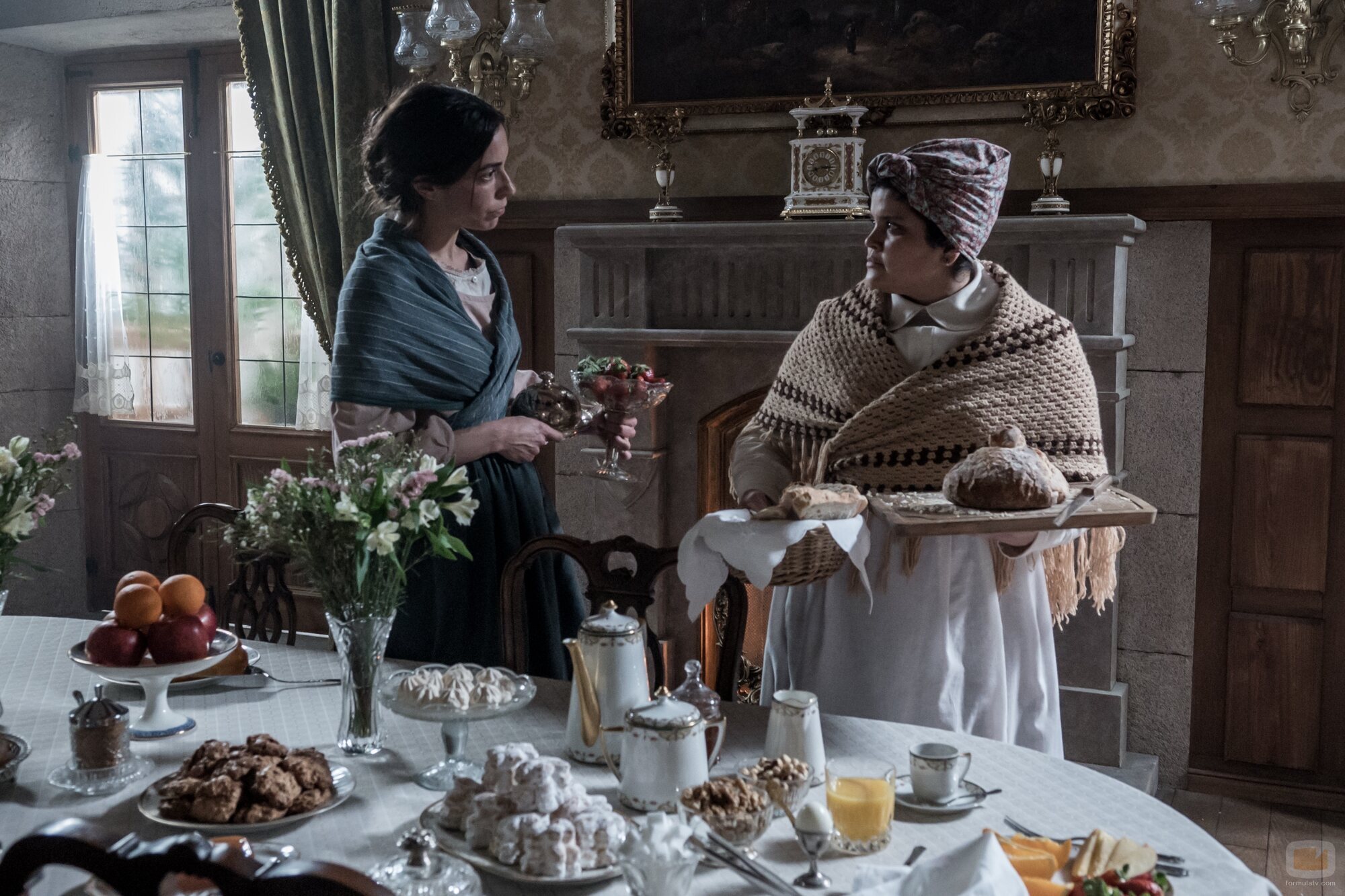 Carlota Baró y Jessica Serna en 'El sueño de Clara' de 'Las hijas de la criada'