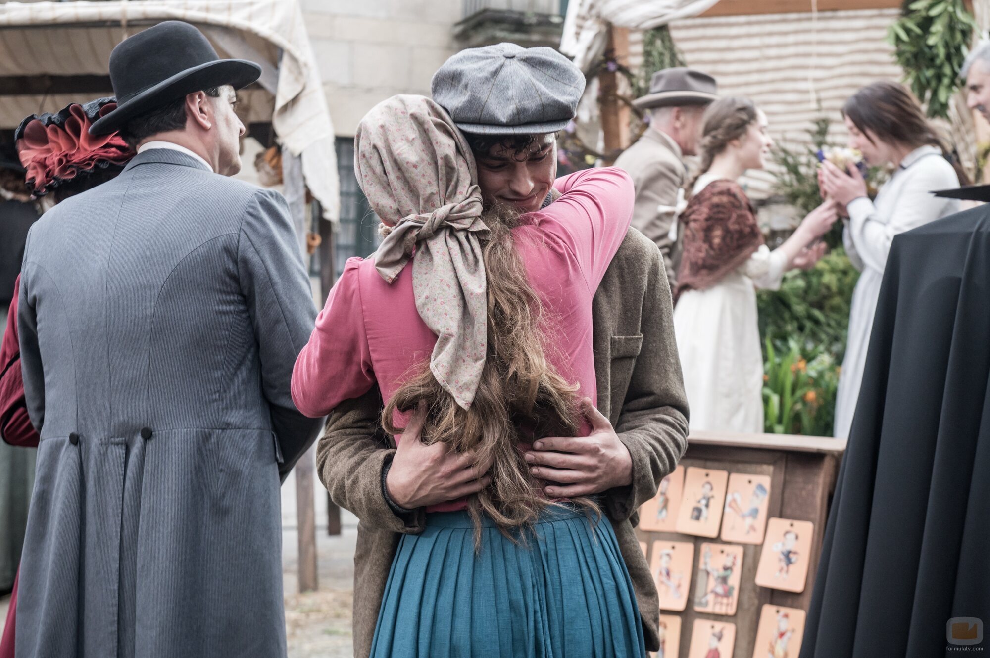 Judith Fernández y Tomy Aguilera en la temporada 1 y el capítulo 04 de 'Las hijas de la criada'