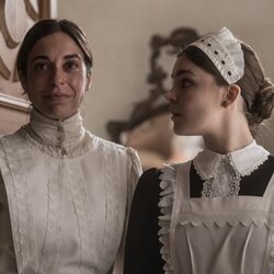 Carlota Baró y Judith Fernández en Capítulo 4 titulado 'La rabia de Catalina' de 'Las hijas de la criada'