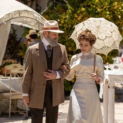 Carlos Villarino y Verónica Sánchez en 'La rabia de Catalina' de 'Las hijas de la criada'