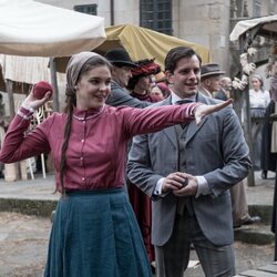 Álex Villazán y Judith Fernández en la temporada 1 y el capítulo 04 de 'Las hijas de la criada'