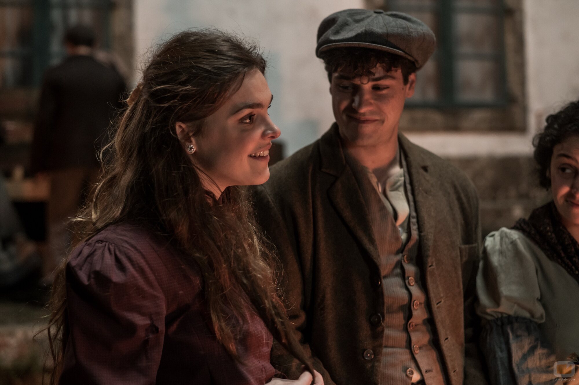 Tomy Aguilera y Judith Fernández en 1x05 'El amor de Jaime' de 'Las hijas de la criada'