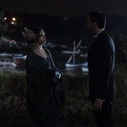 Roque Ruiz y Martina Cariddi en la temporada 1 y el capítulo 05 de 'Las hijas de la criada'