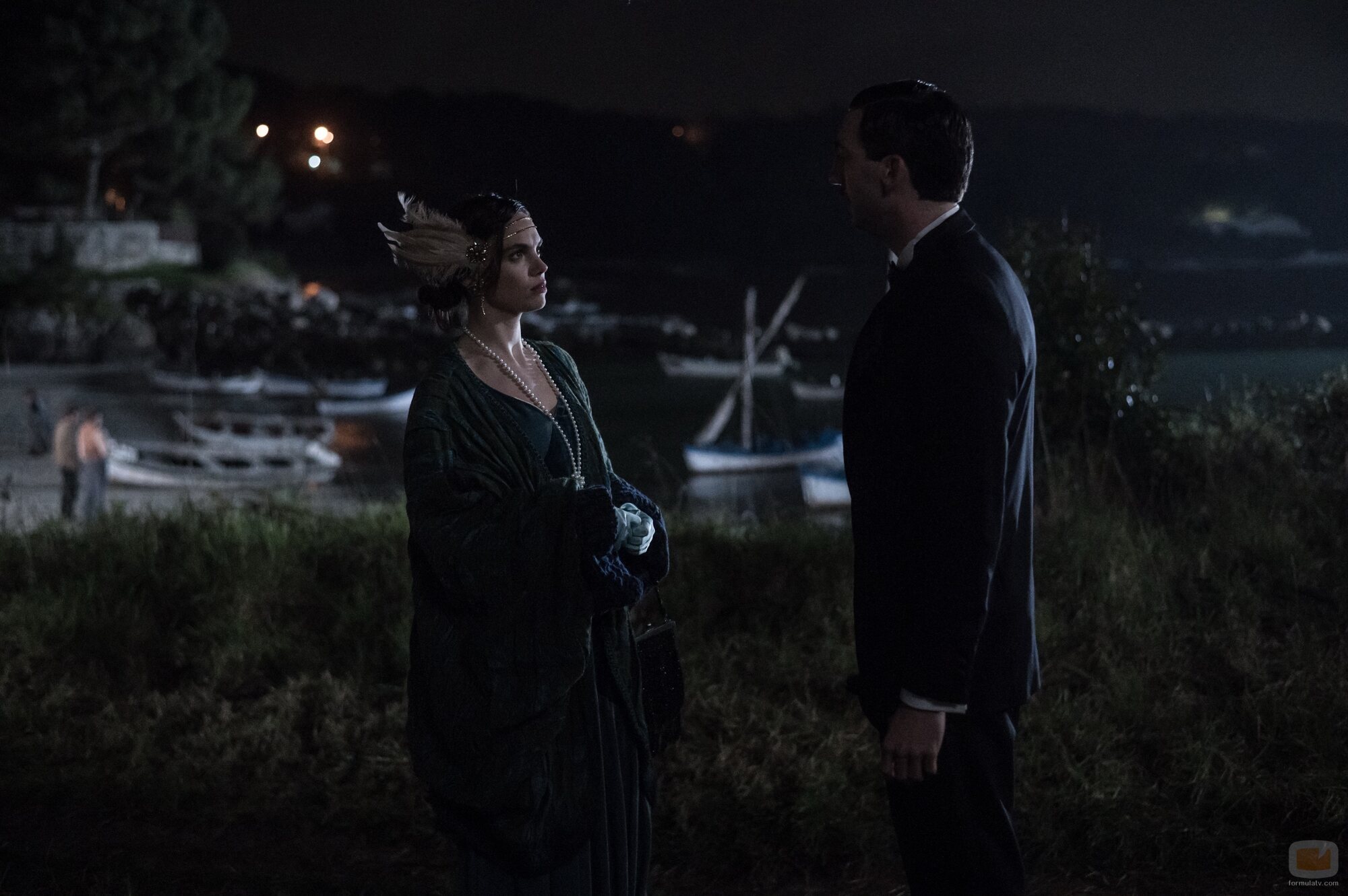 Roque Ruiz y Martina Cariddi en la temporada 1 y el capítulo 05 de 'Las hijas de la criada'