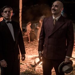 Álex Villazán y Alain Hernández en 1x05 'El amor de Jaime' de 'Las hijas de la criada'