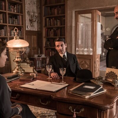 Alain Hernández y Verónica Sánchez en la temporada 1 y el capítulo 05 de 'Las hijas de la criada'