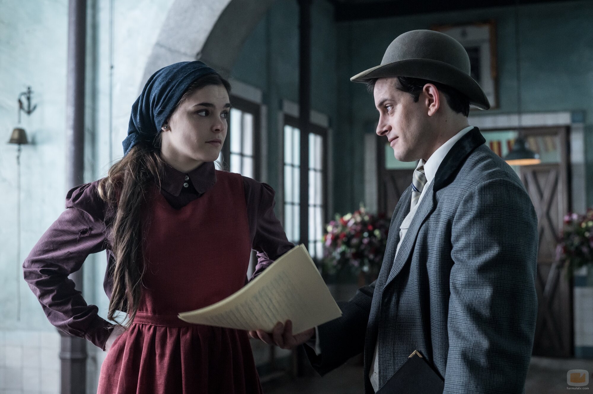 Judith Fernández y Álex Villazán en 'El amor de Jaime' de 'Las hijas de la criada'