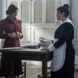 Judith Fernández y Jessica Serna en Capítulo 6 titulado 'La culpa de Gustavo' de 'Las hijas de la criada'
