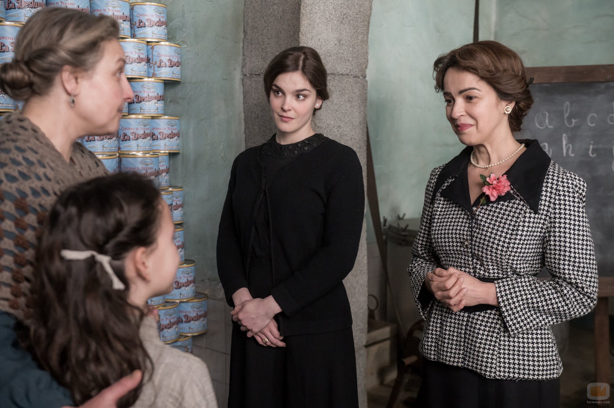 Judith Fernández y Verónica Sánchez en 'El legado de Inés' de 'Las hijas de la criada'
