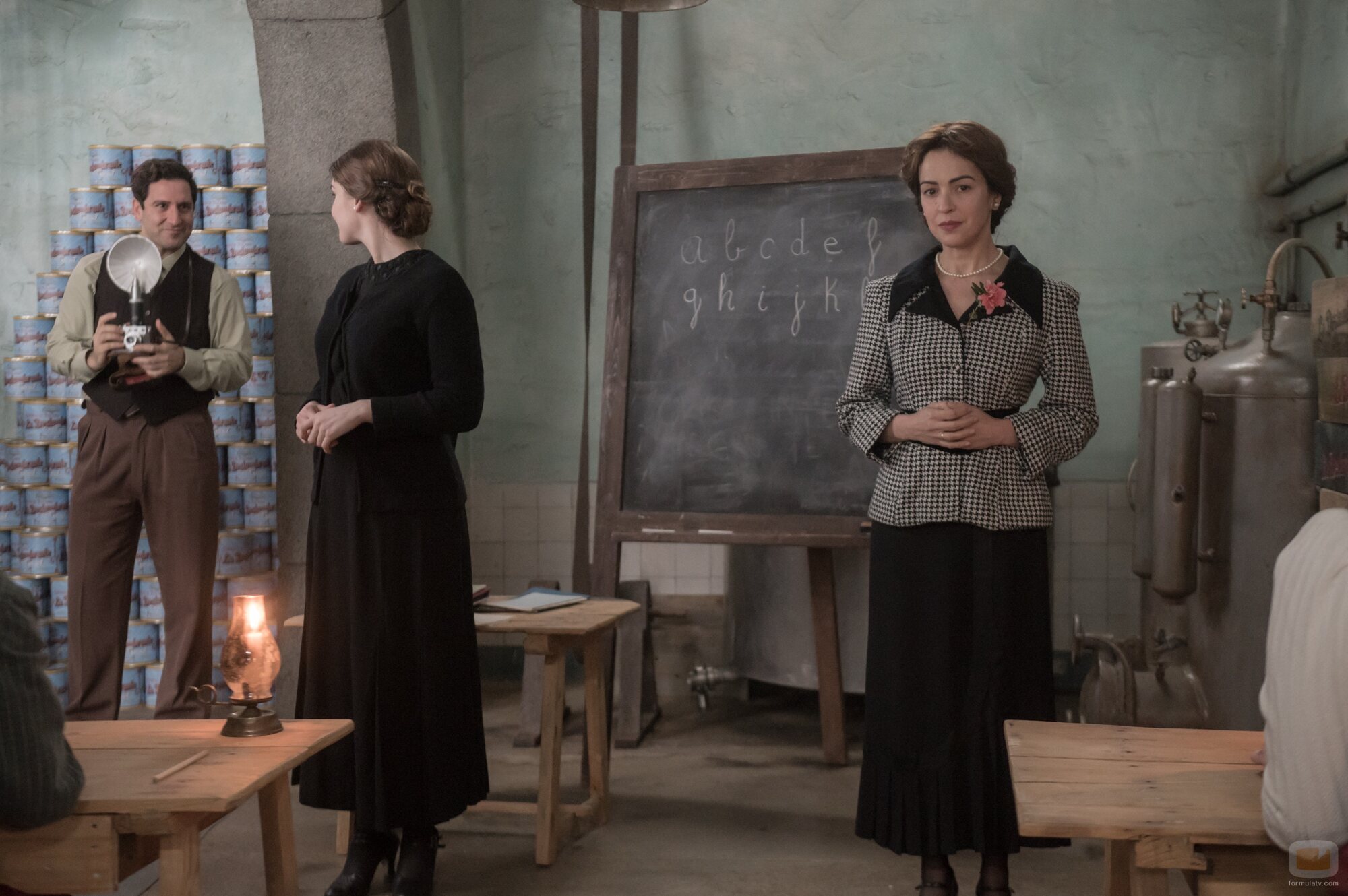 Imagen de Judith Fernández y Verónica Sánchez en 'El legado de Inés' de 'Las hijas de la criada'
