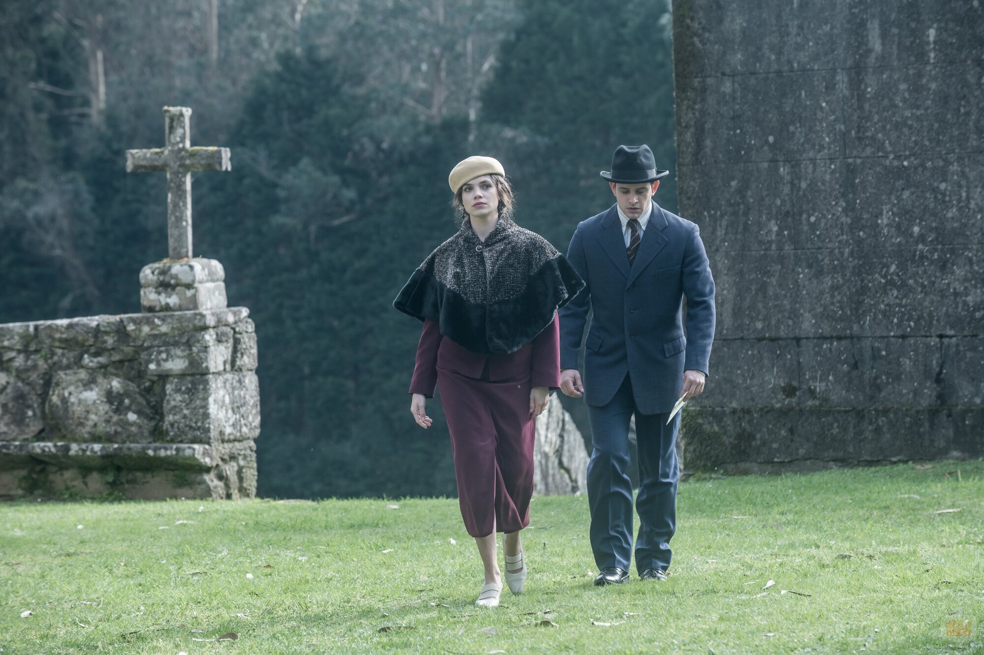 Álex Villazán y Judith Fernández en la temporada 1 y el capítulo 08 de 'Las hijas de la criada'