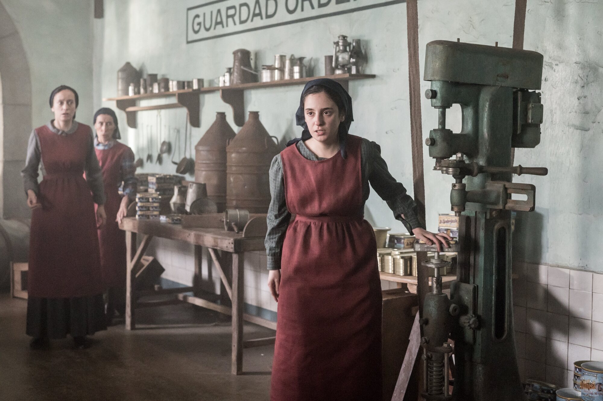 Alicia Armenteros en la temporada 1 y el capítulo 08 de 'Las hijas de la criada'