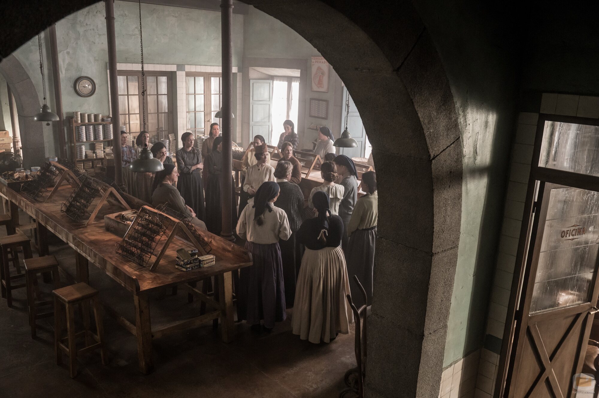 Momento de Capítulo 8 titulado 'La verdad de Clara' de 'Las hijas de la criada'