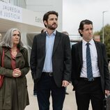Gorka Otxoa y Ane Gabarain en Promocional de la segunda temporada de 'Desaparecido'