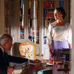 Isabel Serrano y Javier Lago en la temporada 7 y el capítulo 188 de 'La promesa'