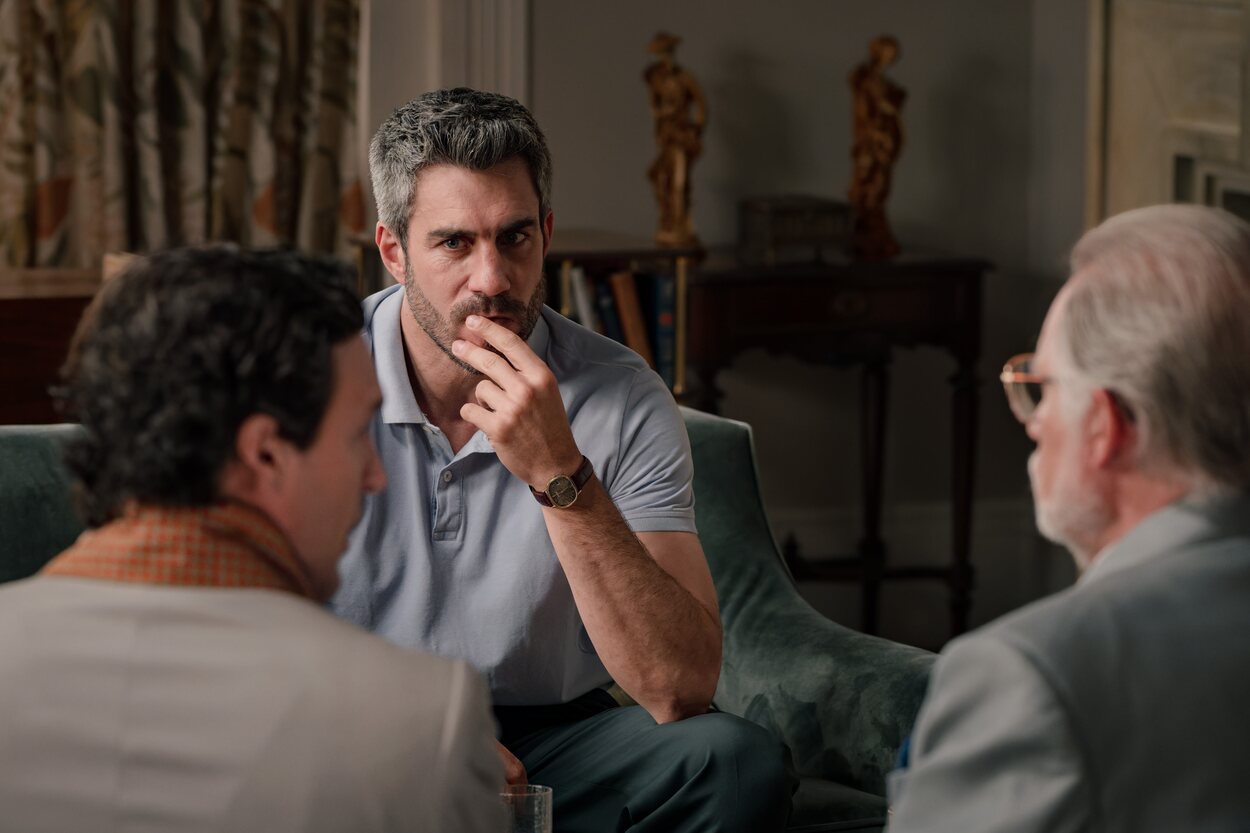 Andrés frente a Hugo Brossard y Don Damián en 'Sueños de libertad'