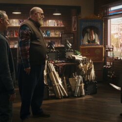 Kevin Sussman y Brian Posehn en el 1x03 de 'Stuart no consigue salvar el universo'