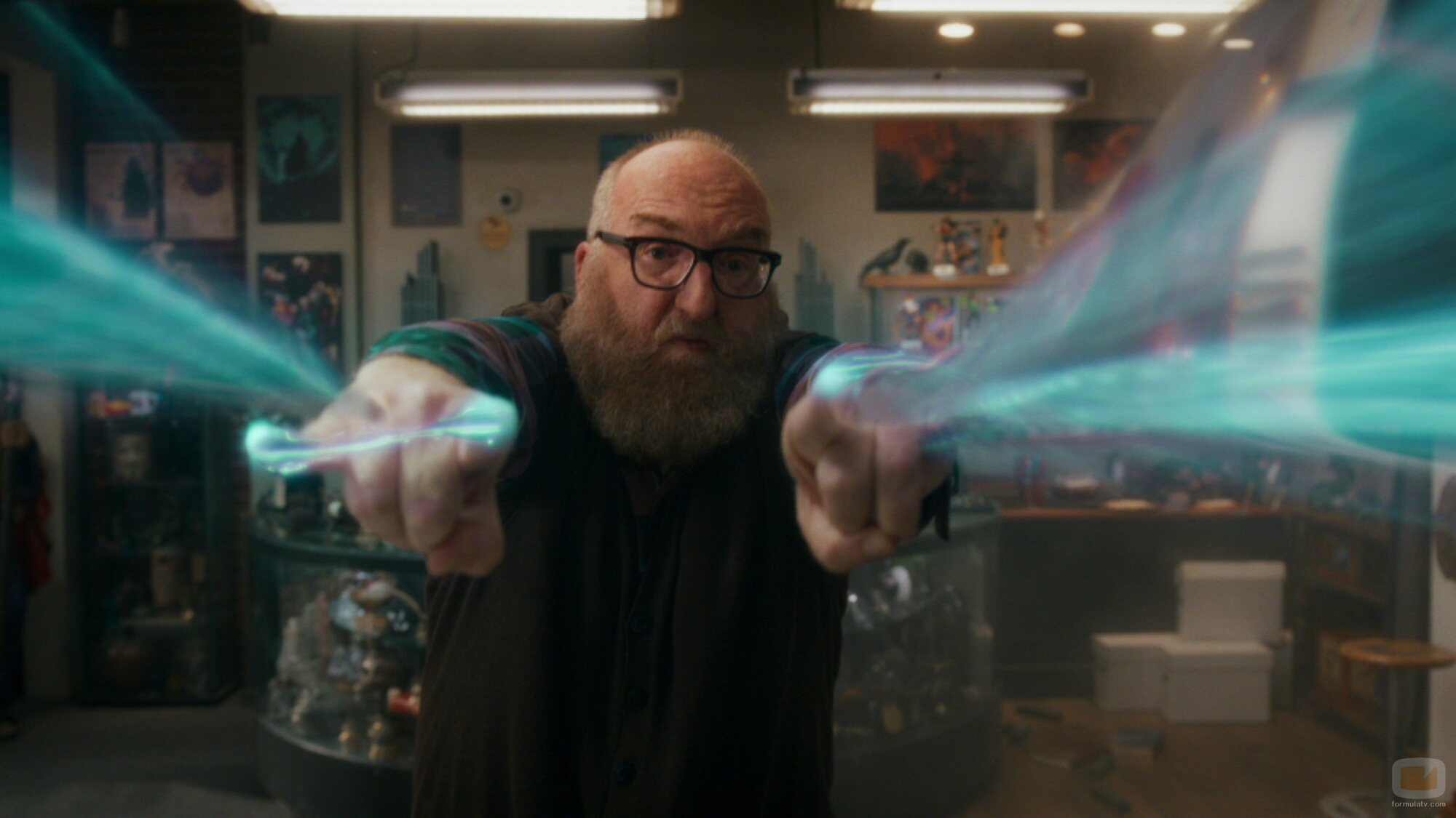 Brian Posehn en 'Espóiler: Bert es Mágico' de 'Stuart Fails to Save the Universe'
