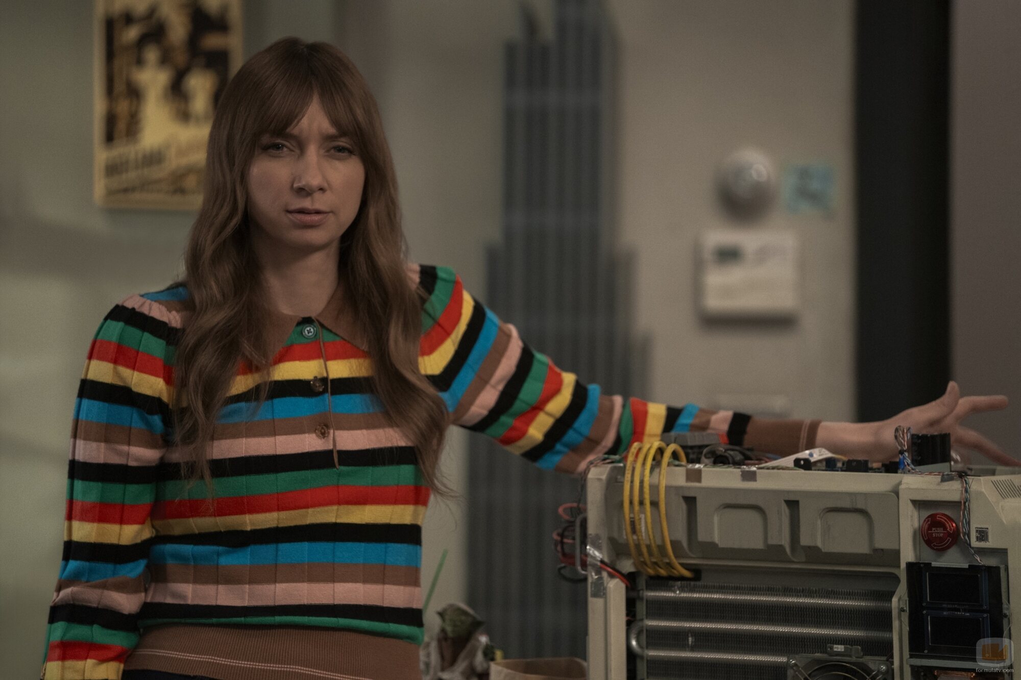 Lauren Lapkus en el 1x06 de 'Stuart no consigue salvar el universo'