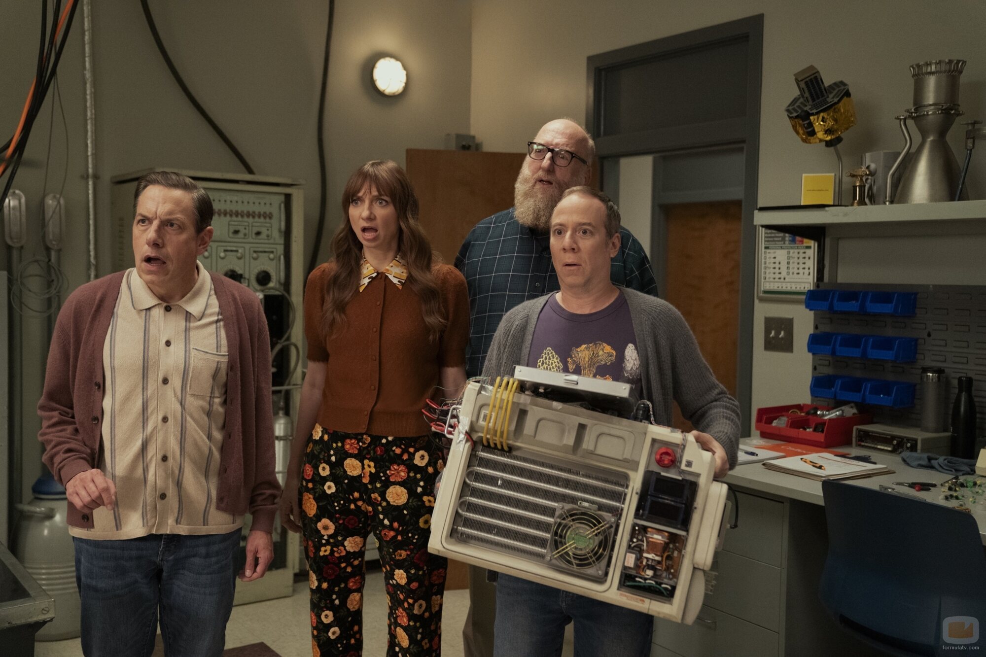 1x07 titulado 'Espóiler: Dexys Midnight Runners Cobran Regalías' de 'Stuart no consigue salvar el universo'