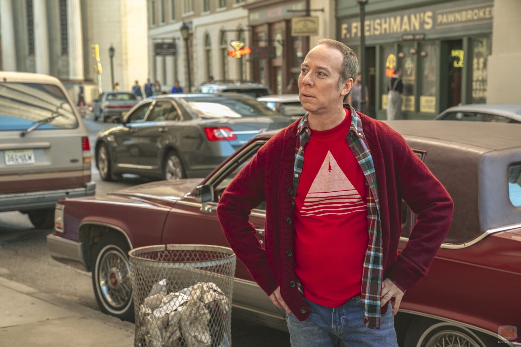 Kevin Sussman en 'Espóiler: No Conseguimos a Linterna Verde' de 'Stuart Fails to Save the Universe'