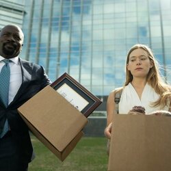 Fotograma de Mike Colter y Rachel Keller en 1x01 'Michael y Olivia' de 'Cupertino'