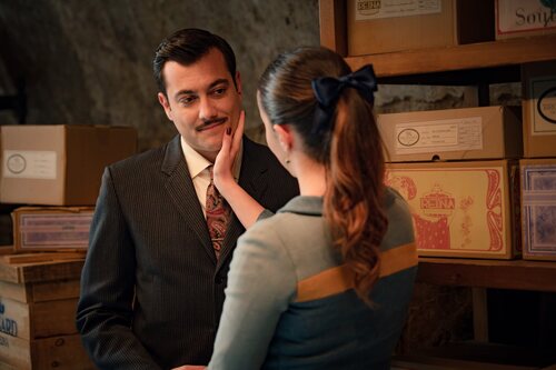 Marina Orta y José Milán en la temporada 3 y el capítulo 192 de 'Sueños de libertad'