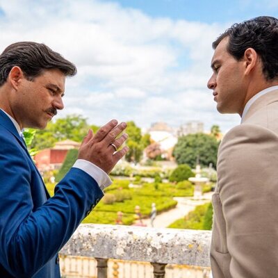 Xavi Lock y Arturo García Sancho en 'Viernes 16 de octubre de 2026' de 'La promesa'