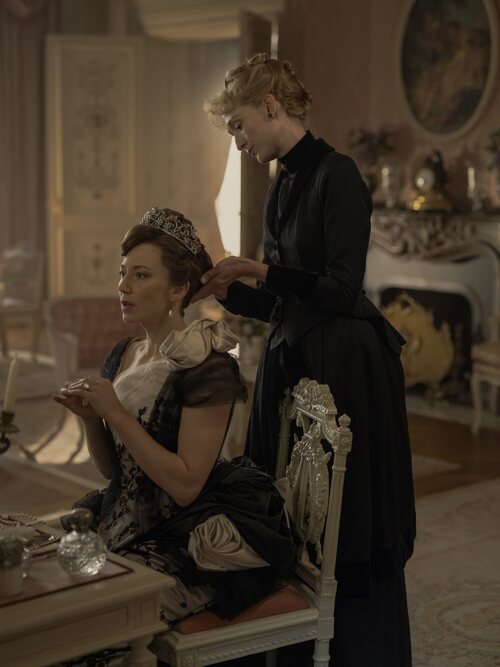 Carrie Coon en el 3x03 de 'The Gilded Age'