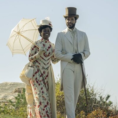 Denée Benton y Jordan Donica en 'El amor nunca es fácil' de 'La edad dorada'