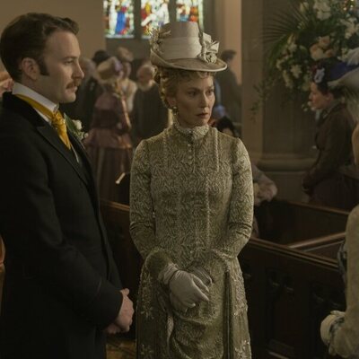 Ben Lamb y Hattie Morahan en 3x04 'El matrimonio es una apuesta' de 'La edad dorada'