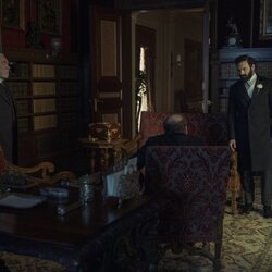 Morgan Spector y Patrick Page en 'El matrimonio es una apuesta' de 'La edad dorada'