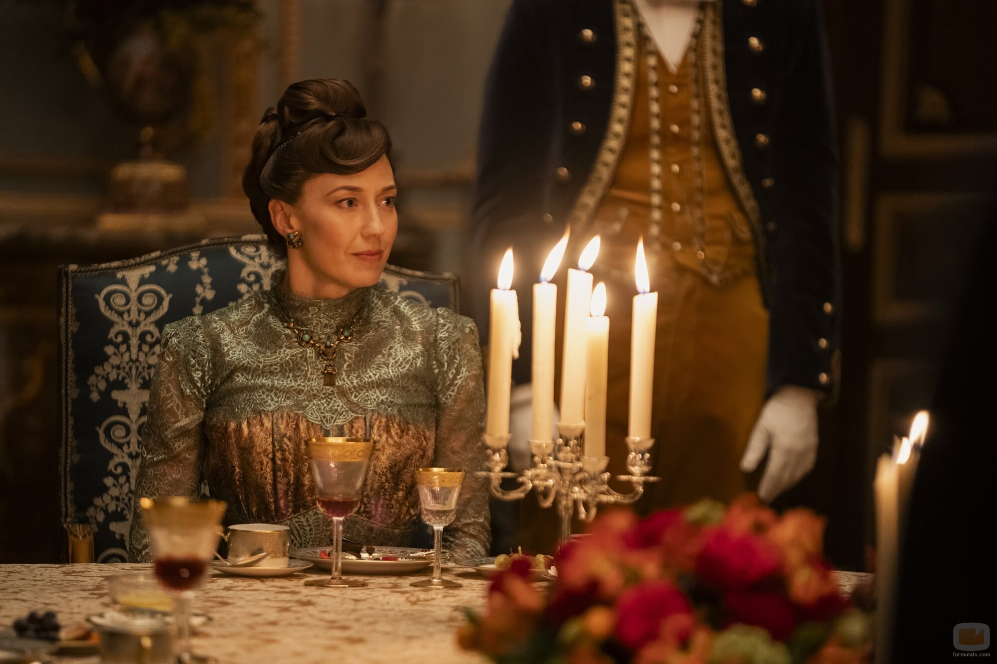 Carrie Coon en el 3x04 de 'The Gilded Age'
