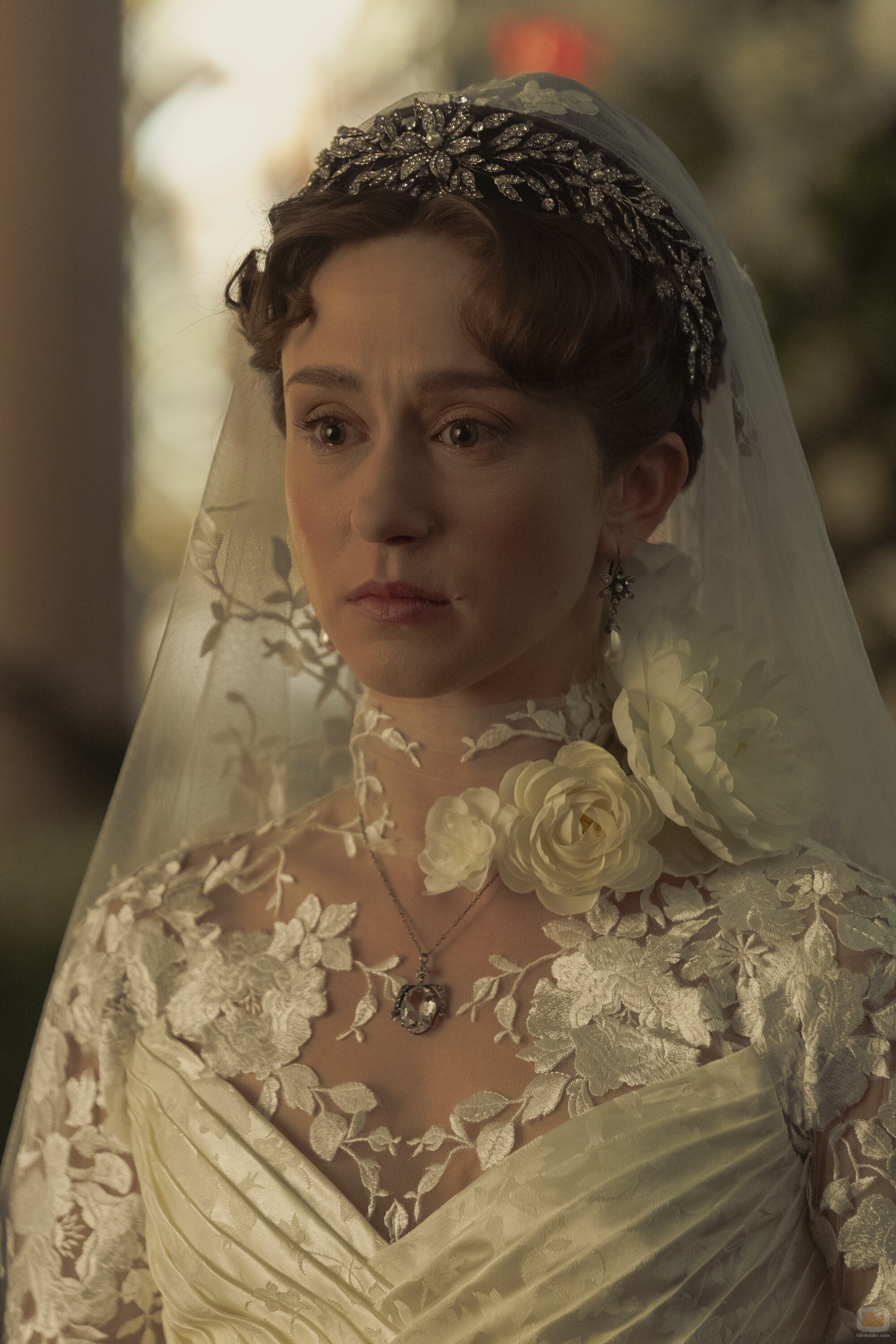 Taissa Farmiga en Capítulo 4 titulado 'El matrimonio es una apuesta' de 'La edad dorada'