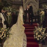 Taissa Farmiga y Ben Lamb en 3x04 titulado 'El matrimonio es una apuesta' de 'La edad dorada'