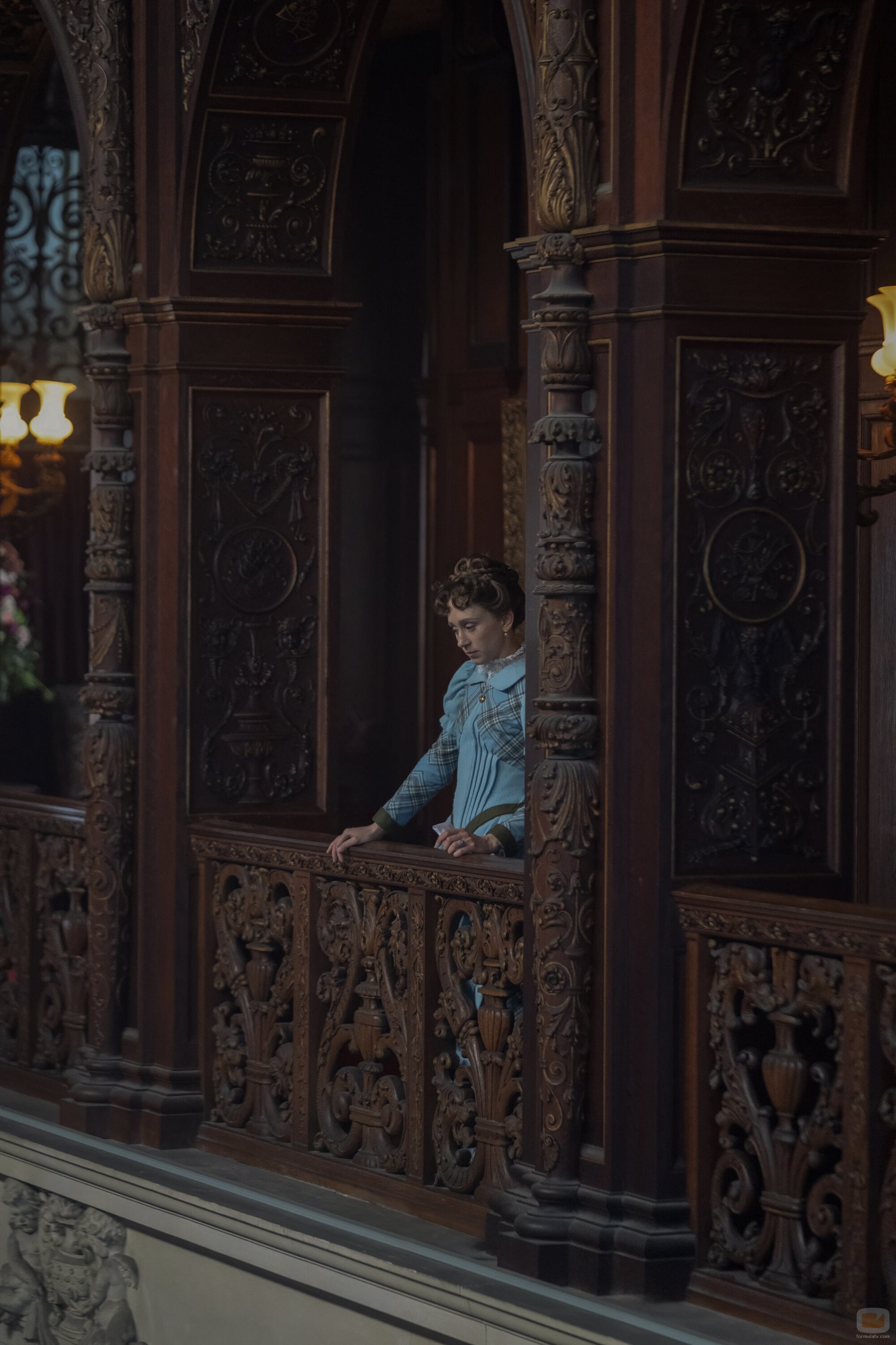 Taissa Farmiga en 3x05 titulado 'Un mundo distinto' de 'La edad dorada'