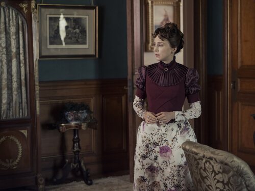 Taissa Farmiga en 'He tomado una decisión' de 'The Gilded Age'