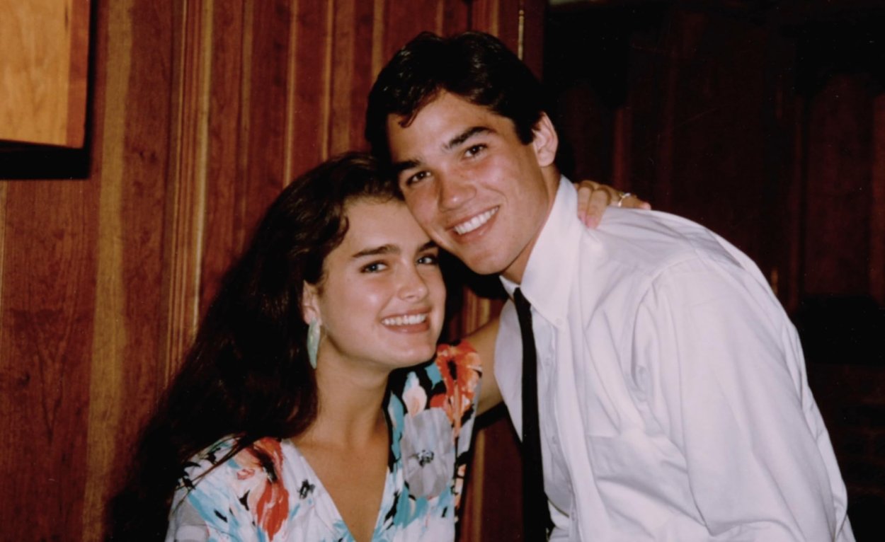 Brooke Shields con Dean Cain en 'Brooke Shields, una hermosa criatura'