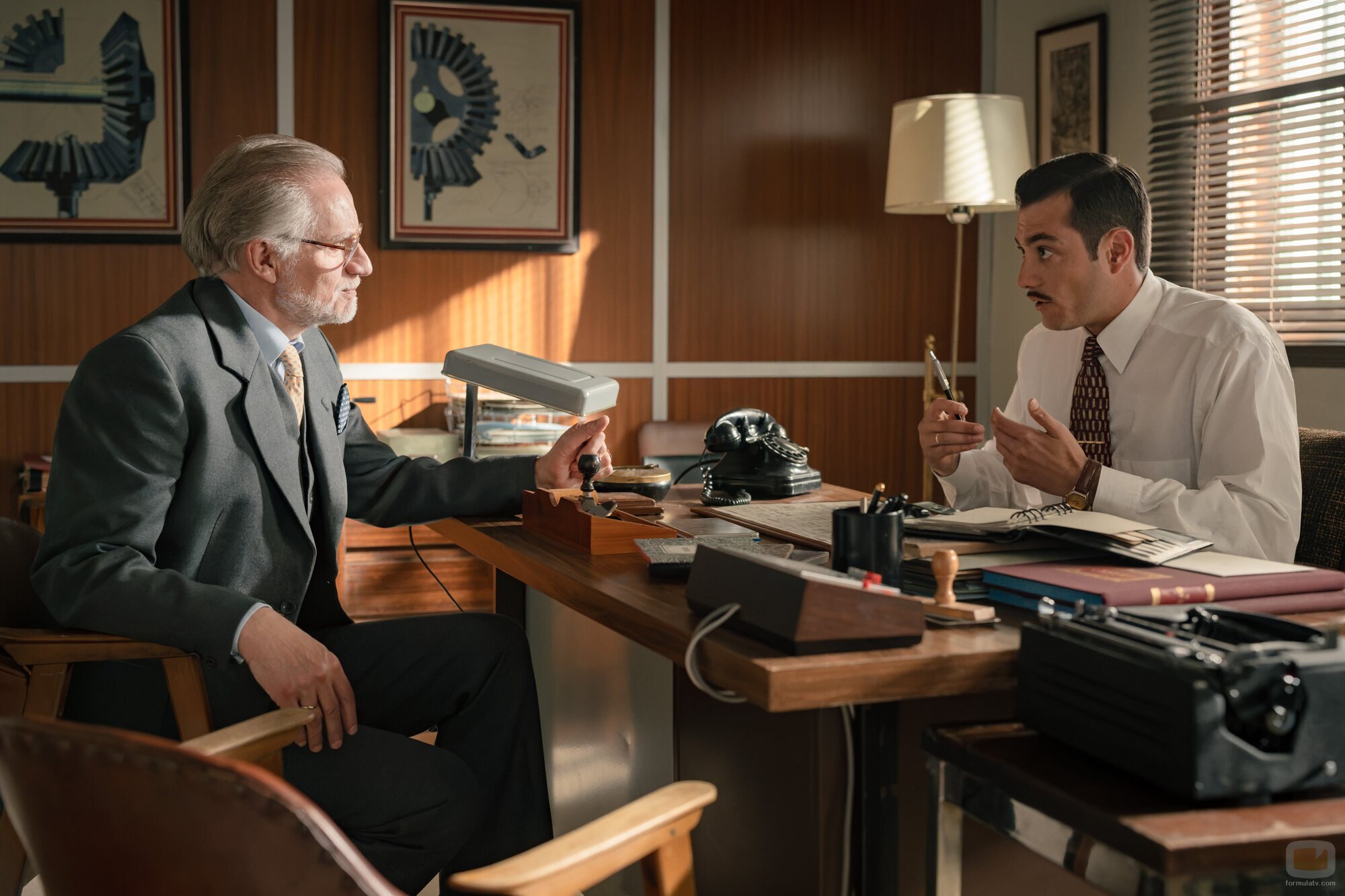 Nancho Novo y José Milán en el 3x195 de 'Sueños de libertad'