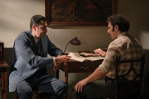 Carlos Troya y José Milán en la temporada 3 y el capítulo 196 de 'Sueños de libertad'