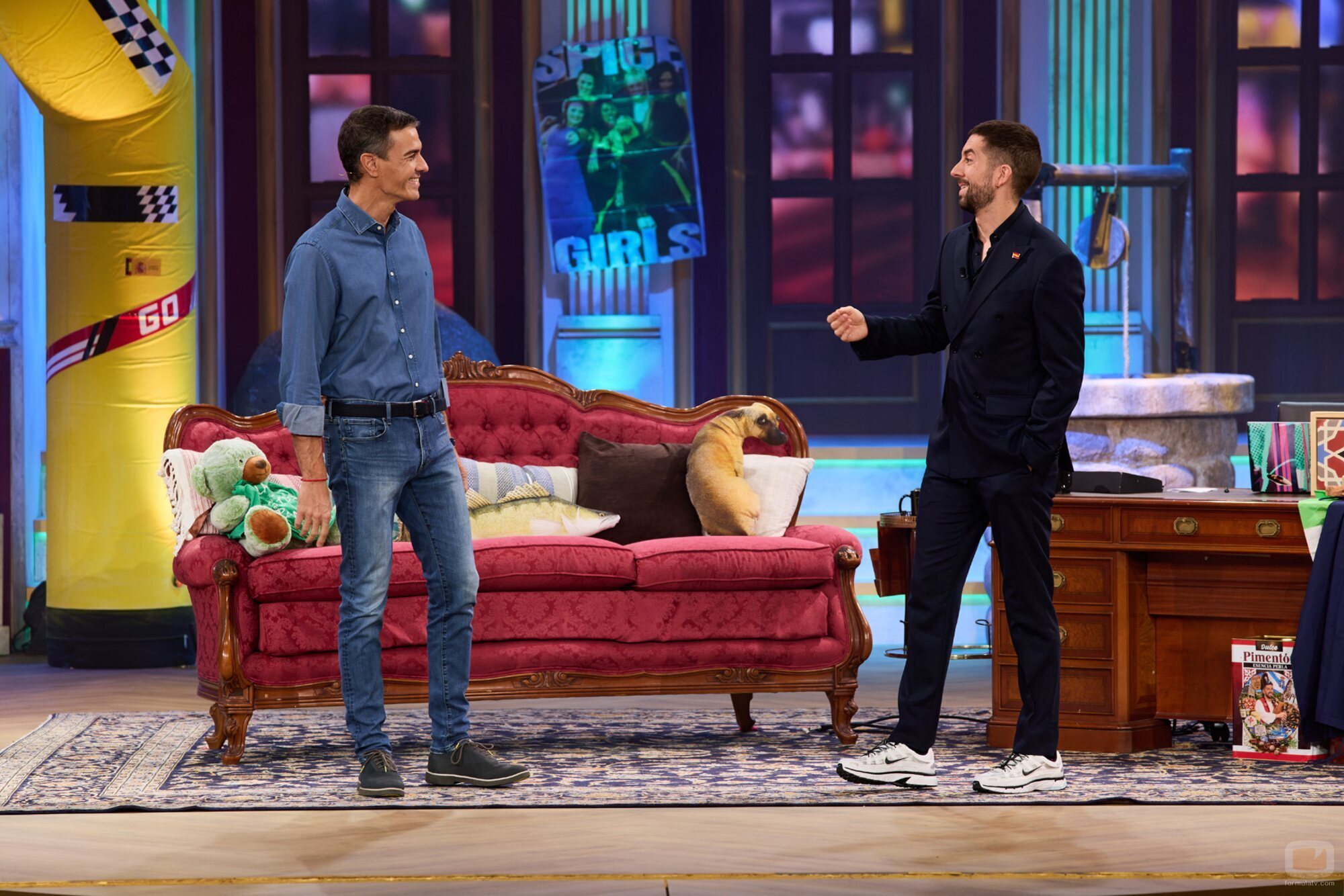 Pedro Sánchez y David Broncano, frente a frente en 'La revuelta'