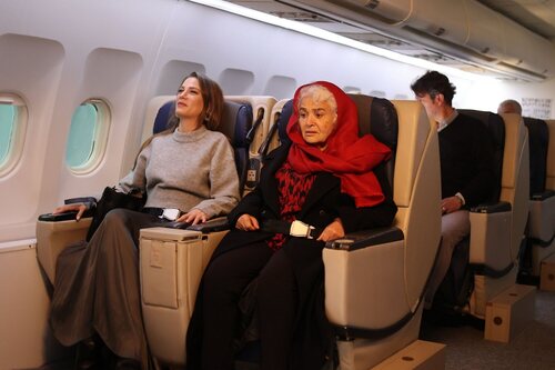 Un viaje en avión en 'Familia'