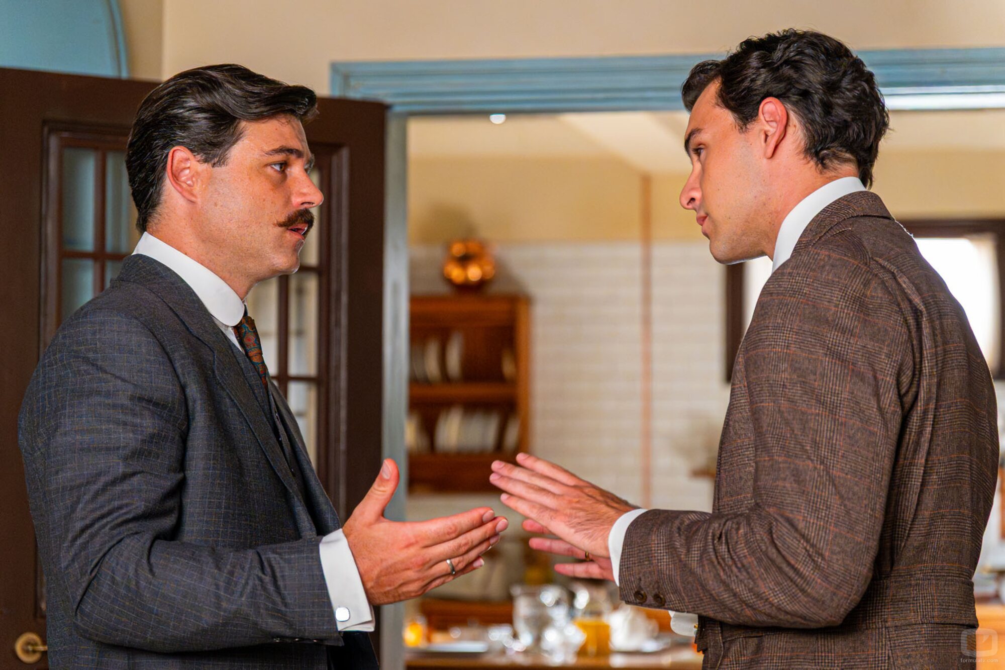 Arturo García Sancho y Xavi Lock en la temporada 7 y el capítulo 196 de 'La promesa'